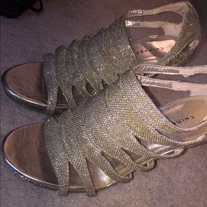 Chinese Laundry Gold Heels